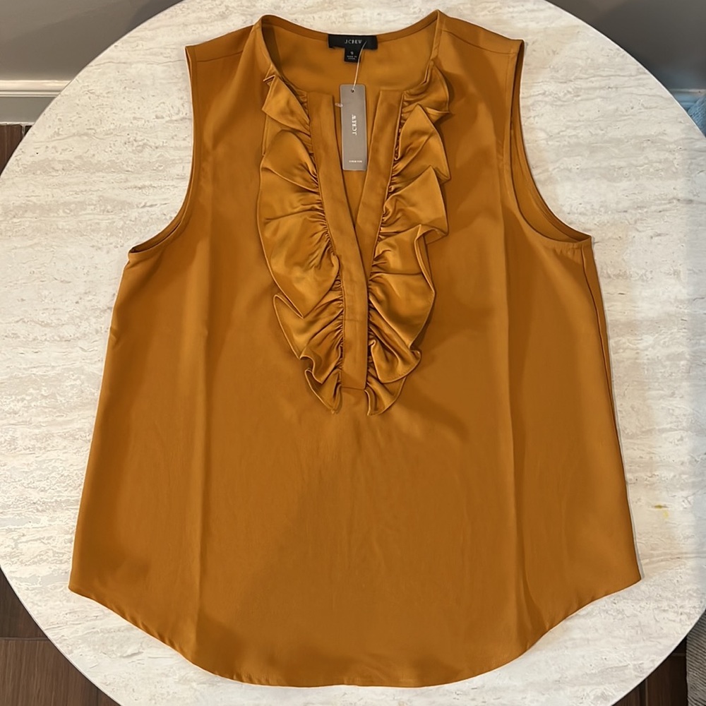 🆕 J Crew Ruffle Front Tops - Picture 3 of 11